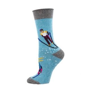 Socksmith Outland USA Recycled Cotton Ski Socks- New with‎ Tags